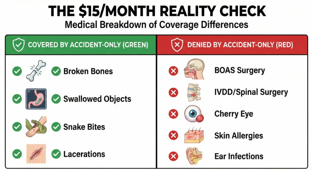 A comparison chart titled 'The 15Month Reality Check'