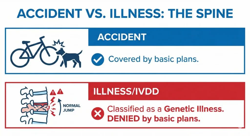 Accident vs. Illness The Spine