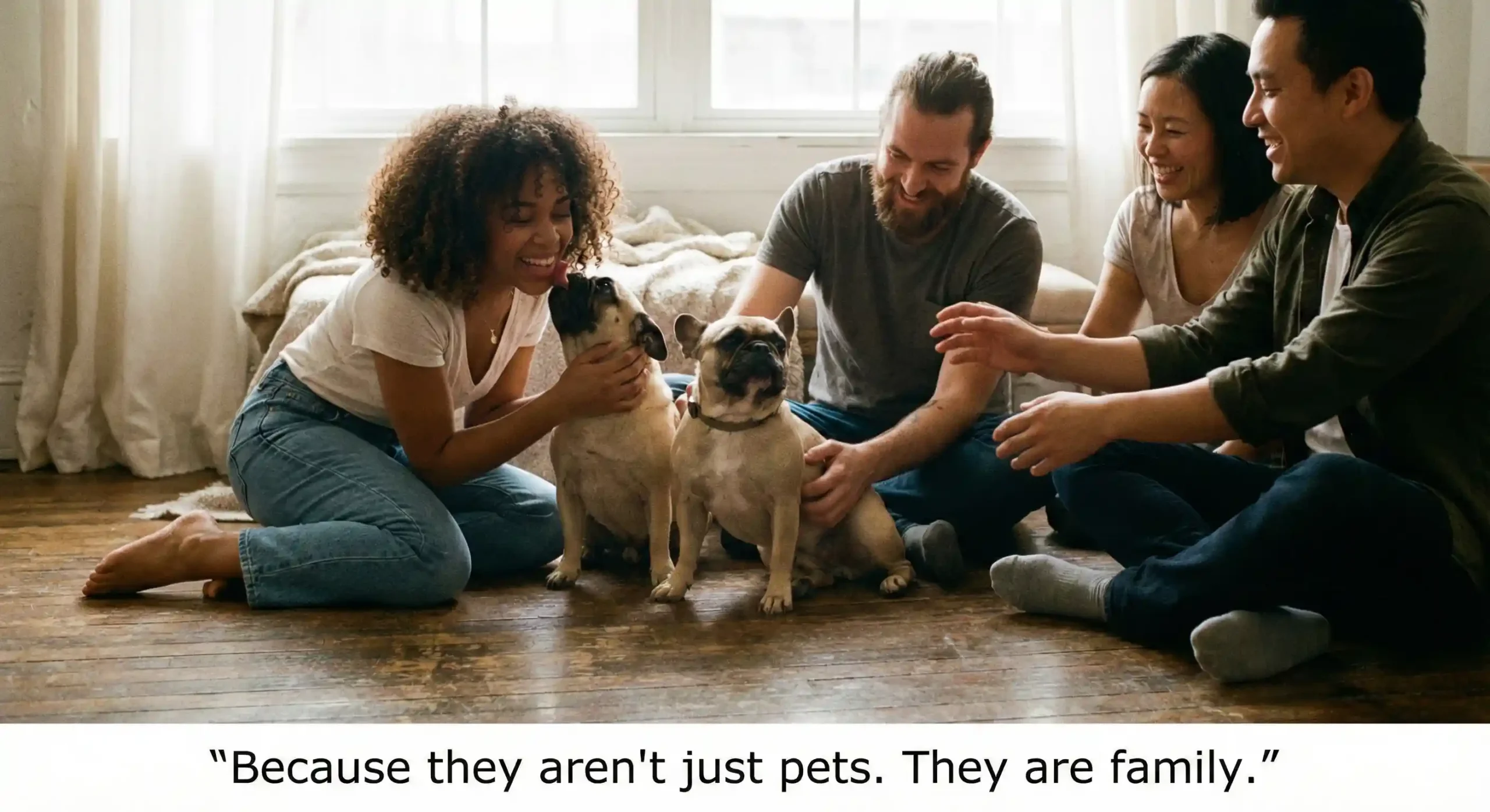 Because they aren't just pets. They are family